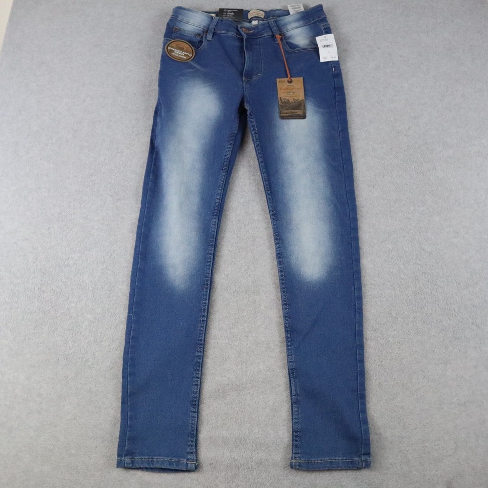 Weatherproof‎ Vintage Jeans Womens 16 Slim Fit 5-Pocket Stretch Denim Blue NWT